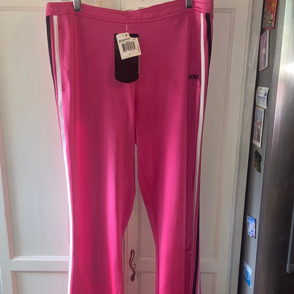 Adidas Bold Pink Athletic Pants